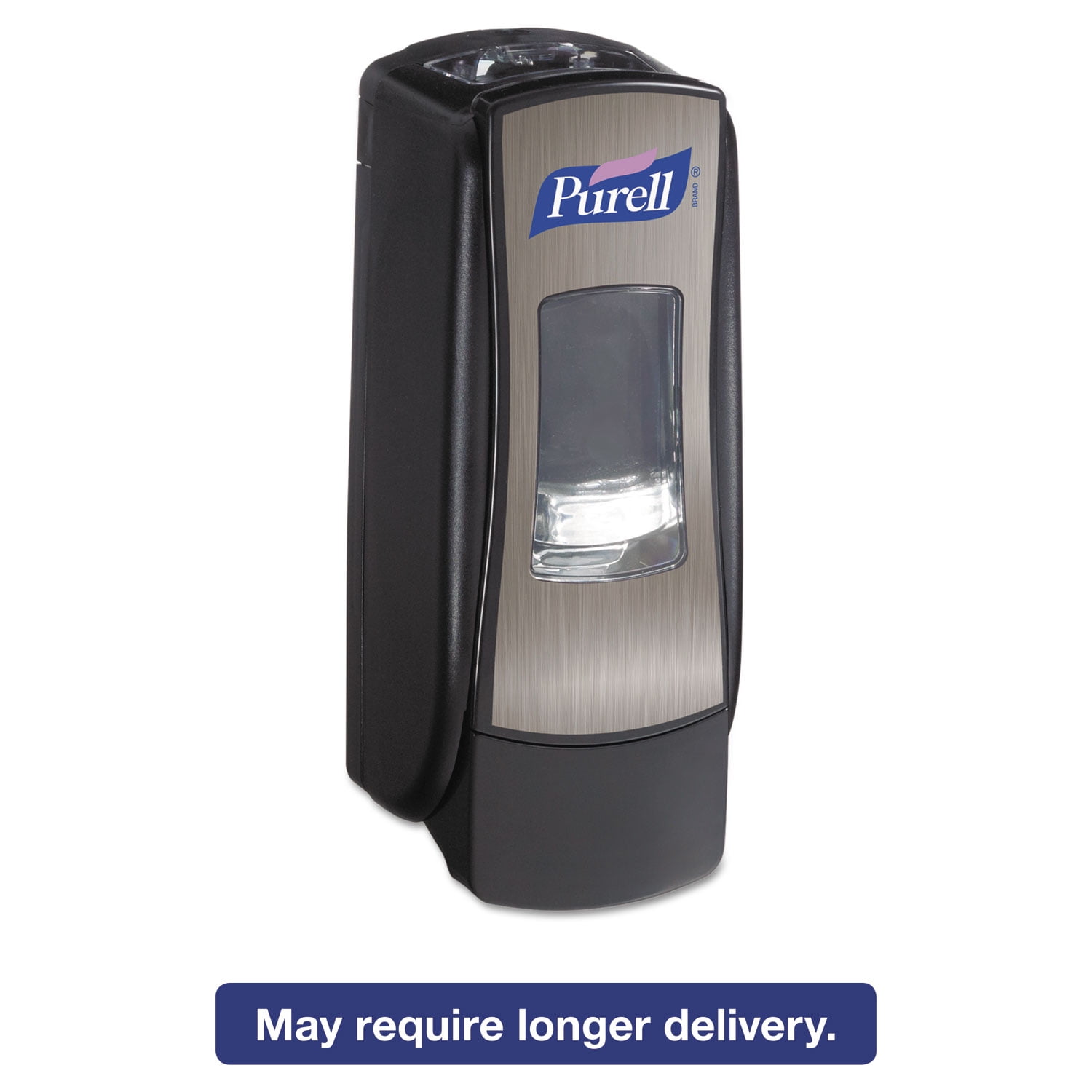 Purell Soap Dispenser,700mL,Chrome/Black 872806