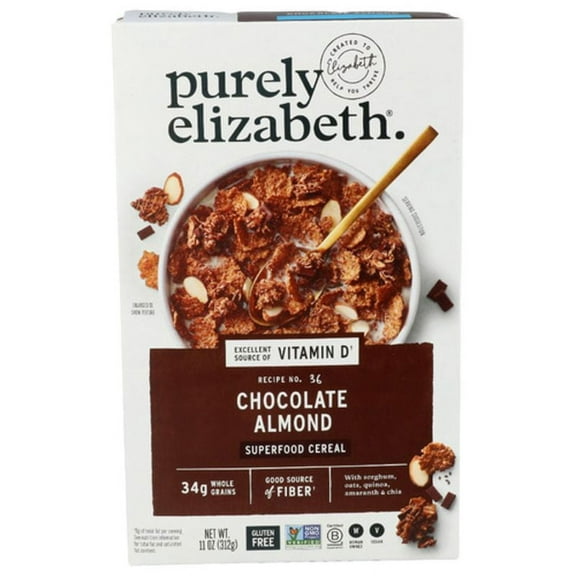 Purely Elizabeth Chocolate Almond Superfood Cereal 11 oz