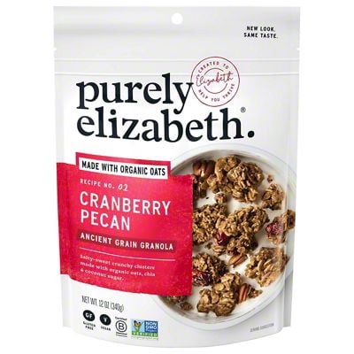 Purely Elizabeth Cranberry Pecan Ancient Grain Granola, 12 oz