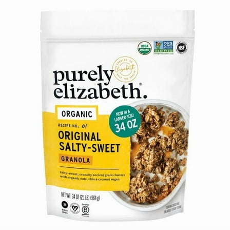 Purely Elizabeth Organic Granola, 34 Ounce