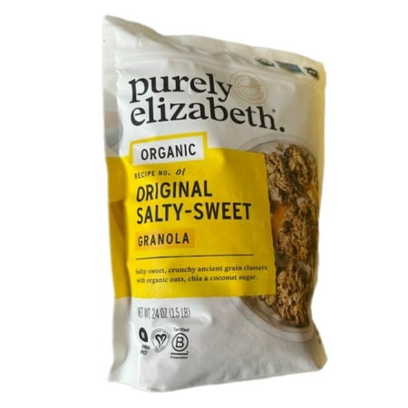 Purely Elizabeth Organic Original Salty Sweet Gluten Free Granola, 24 oz
