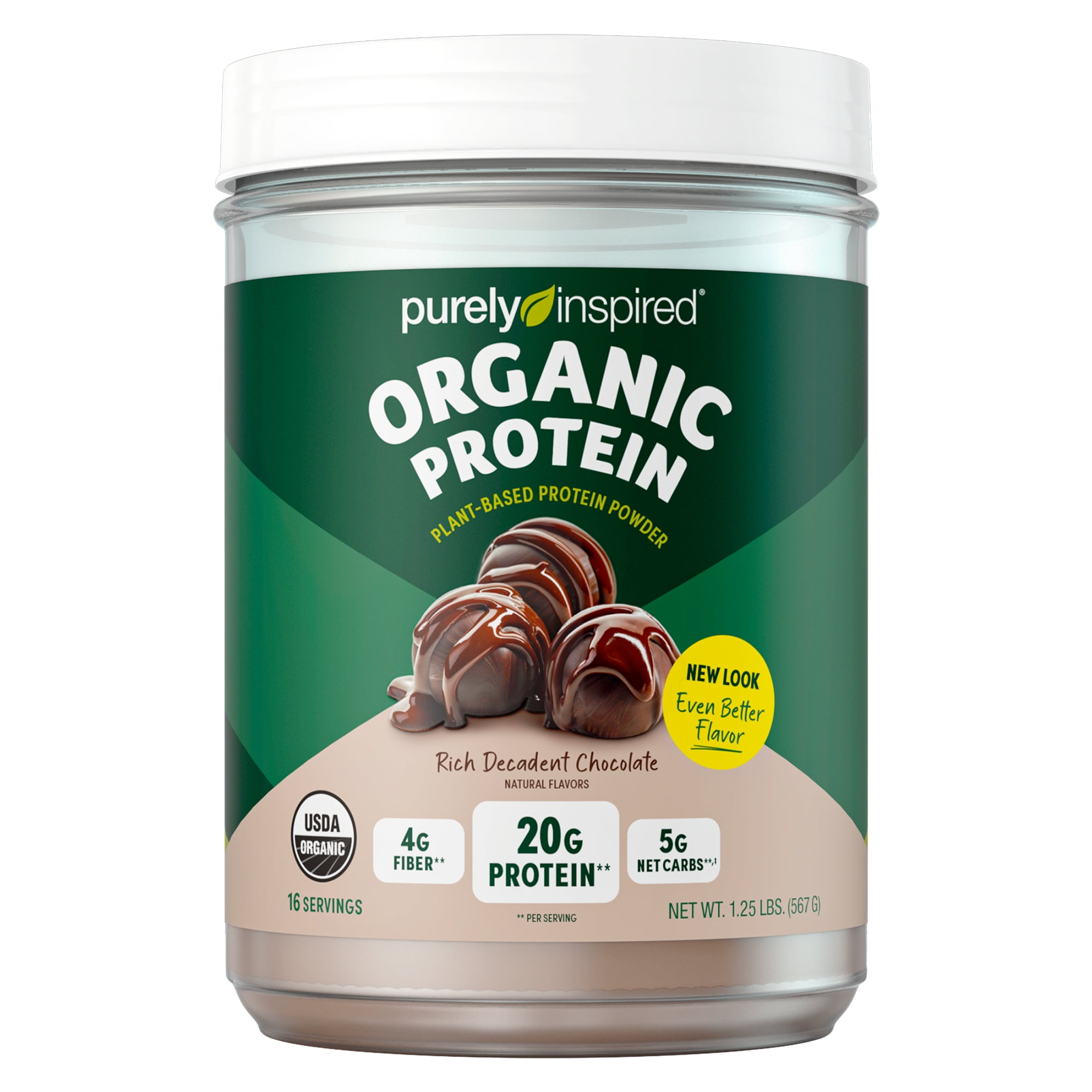 Simply Delish Plant-Based Protein Powder - Sugar Free, Keto Friendly, Clean  Protein Powder in Convenient Travel Packs (Chocolate, 10 PK)