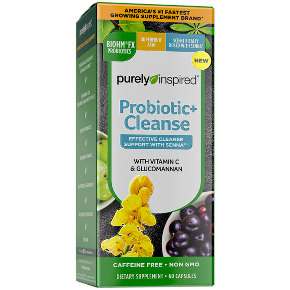 Purely Inspired Probiotic + Cleanse Weight Loss, 60 Capsules
