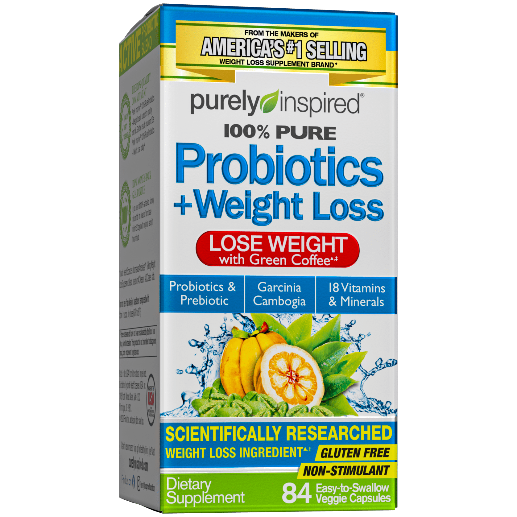 Purely Inspired Probiotics + Weight Loss with Green Tea & Garcinia