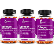 Purely Vital Collagen Gummies Pro Formula Advanced Skin, Hair & Joint Support 60 Count