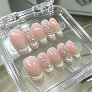 Purely handmade armor, new spring lime temperament, three-dimensional cold ins white nude models