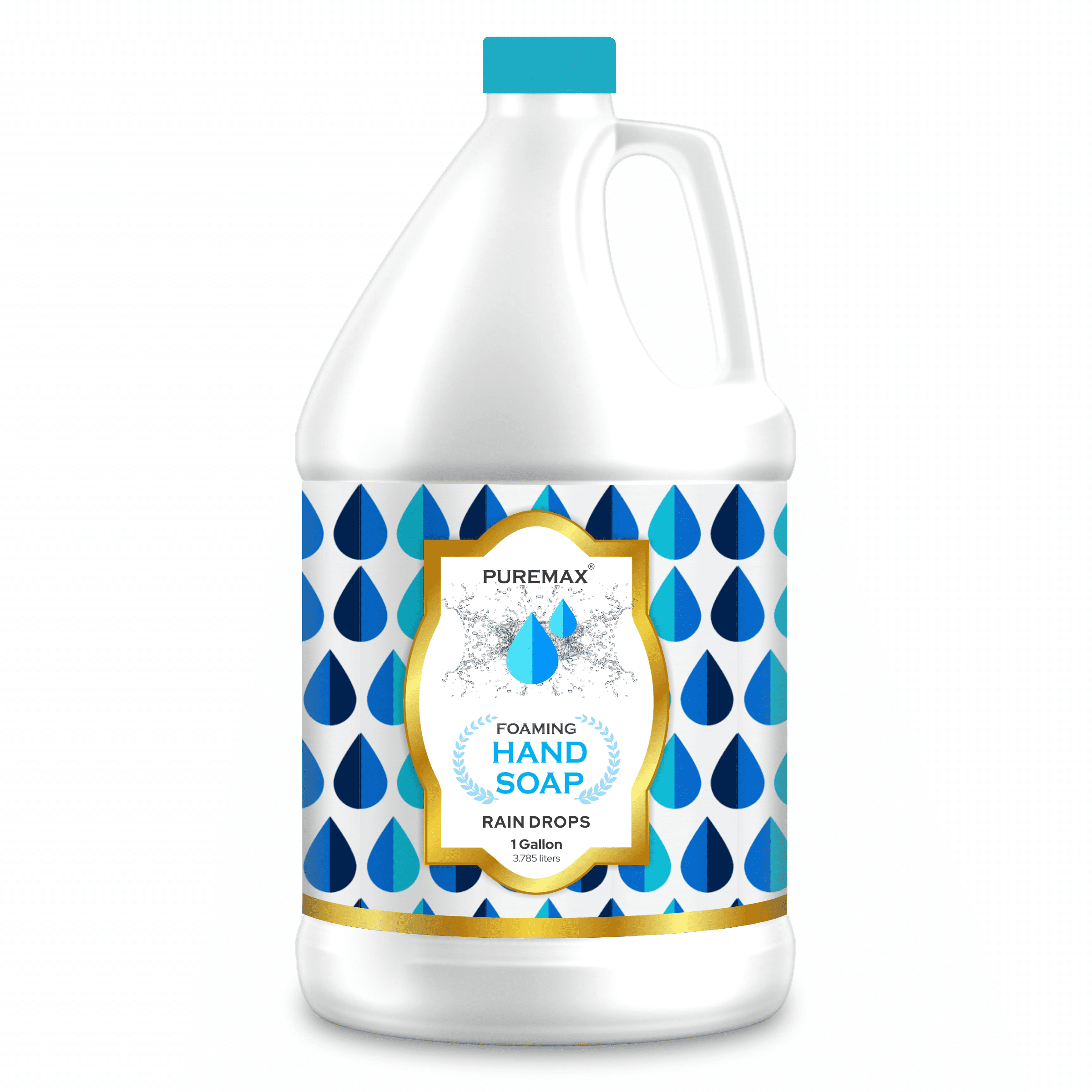 Puremax Foaming Hand Soap Refills Rain Drops with Essential Oils