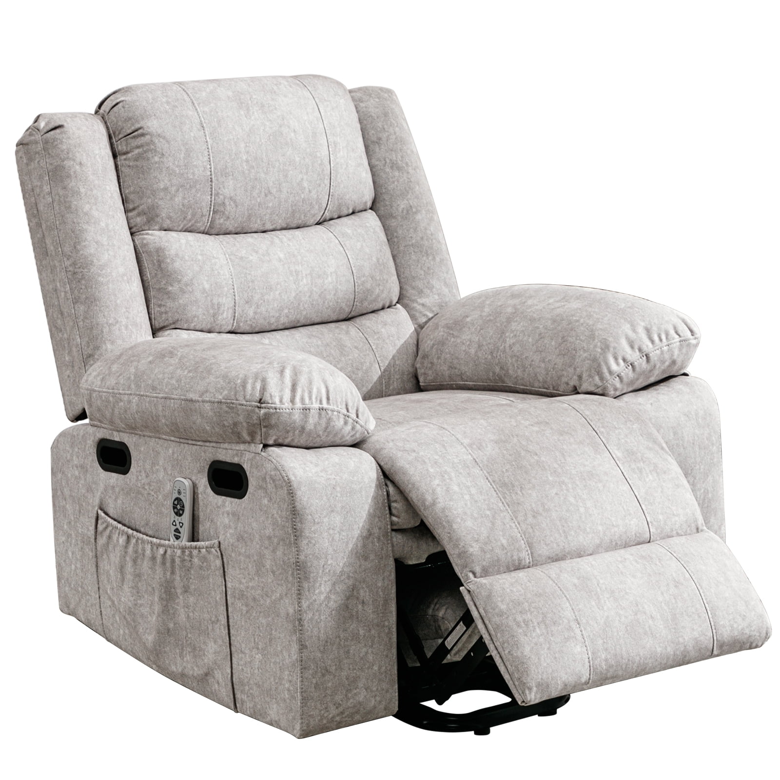 Puremind Recliner Chair for Adults, Electric Glider Recliner with Heat