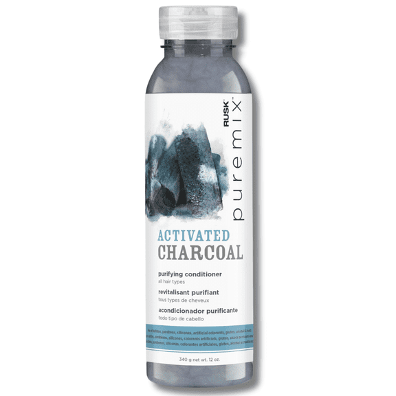 Puremix Activated Charcoal Purifying Conditioner by Rusk for Unisex - 12 oz Conditioner
