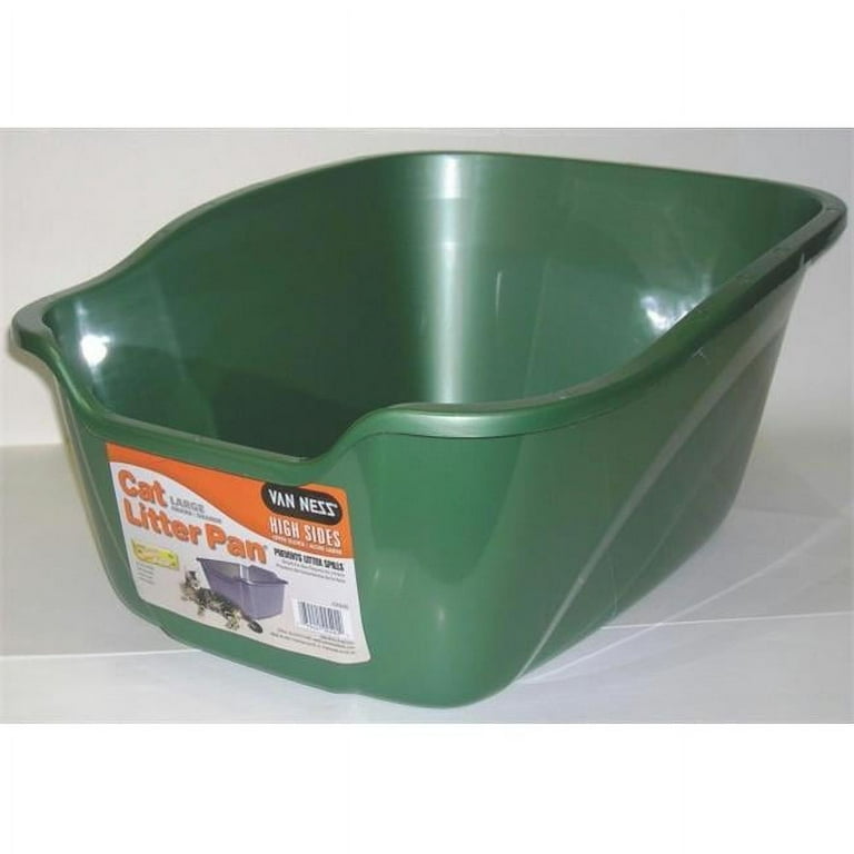 Cat litter new arrivals pan high sides