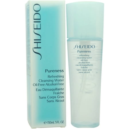Pureness Refreshing Cleansing Water Oil-Free by Shiseido for Unisex Cleansing Water, 5 oz