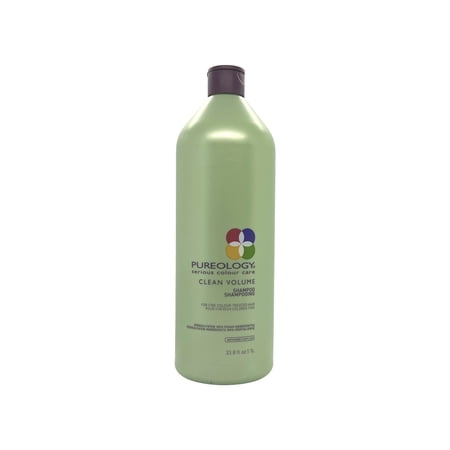 Pureology Clean Volume Shampoo, 33.8 oz