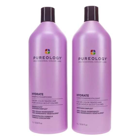 Pureology Colour Care HydrateHair Shampoo and Conditioner DUO 33.8 oz