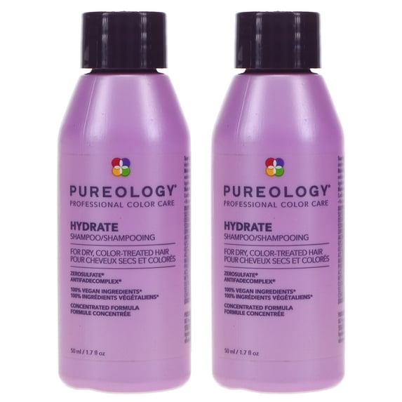 Pureology Hydrate Shampoo 1.7 oz 2 Pack