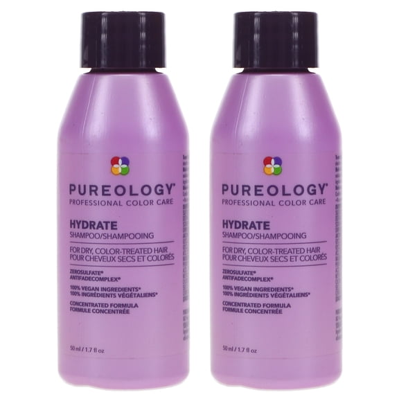 Pureology Hydrate Shampoo 1.7 oz 2 Pack