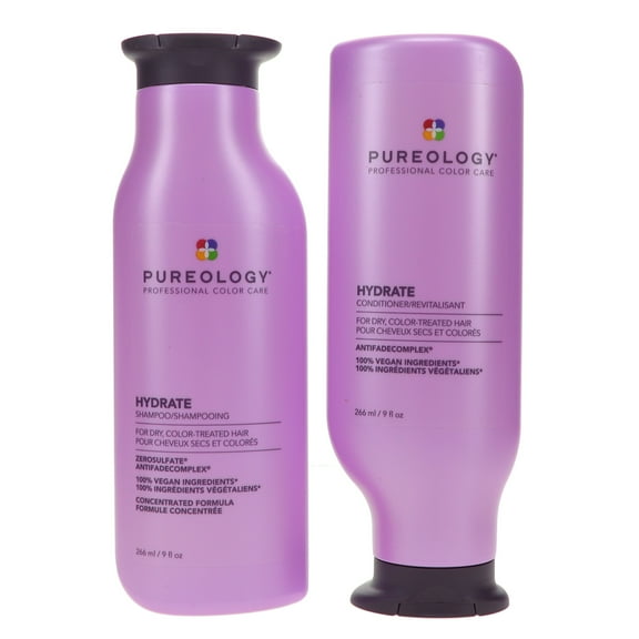 Pureology Hydrate Shampoo & Conditioner, 9 oz Combo Pack