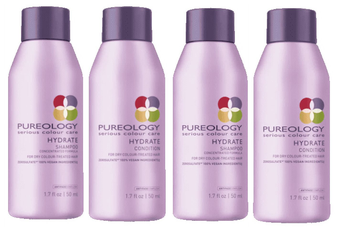 Pureology Hydrate Shampoo and Conditioner Travel Set 1.7 oz each (2