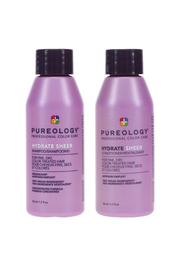 Hydrate Sheer Shampoo 1.7 oz & Conditioner 1.7 oz Combo Pack