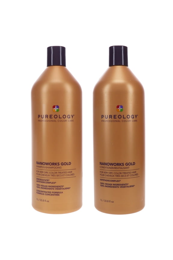 Nanoworks Gold Shampoo 33.8 oz & Conditioner 33.8 oz Combo Pack