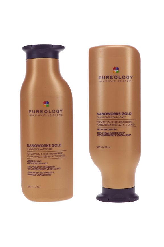 Nanoworks Gold Shampoo 9 oz & Conditioner 9 oz Combo Pack