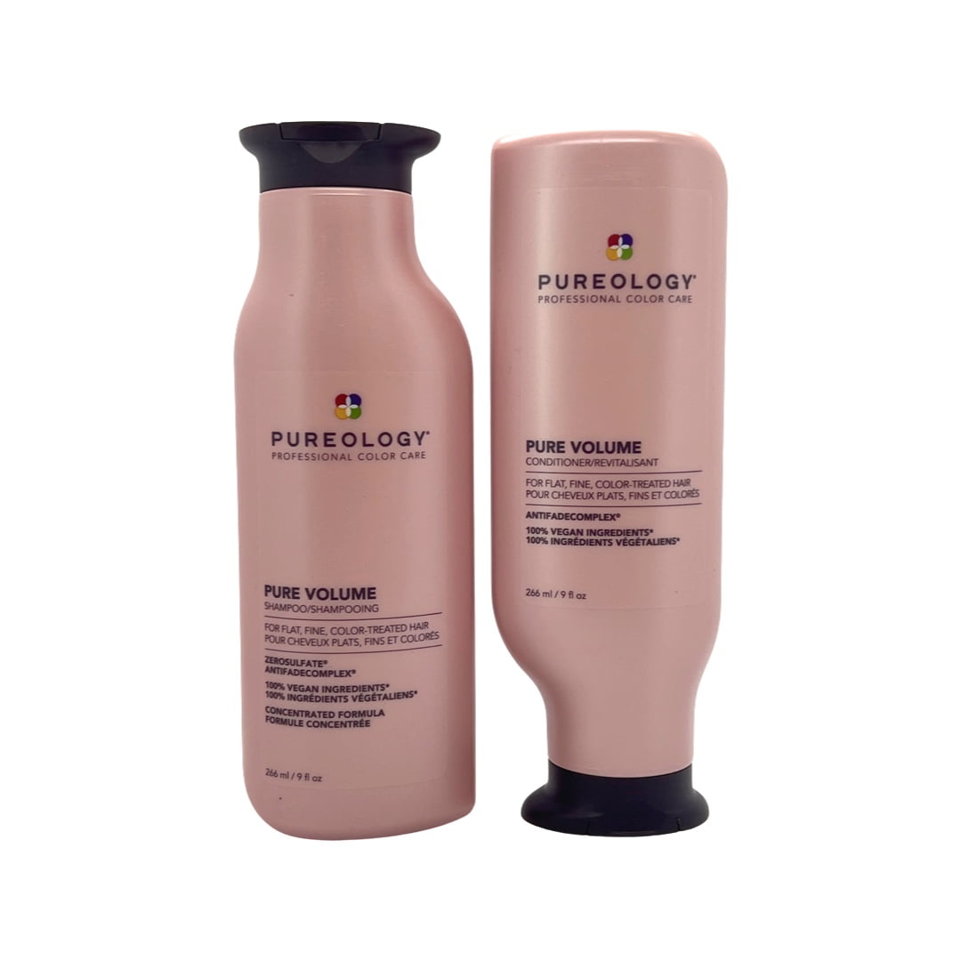 Pureology pure volume shampoo and conditioner set (free shops shipping)