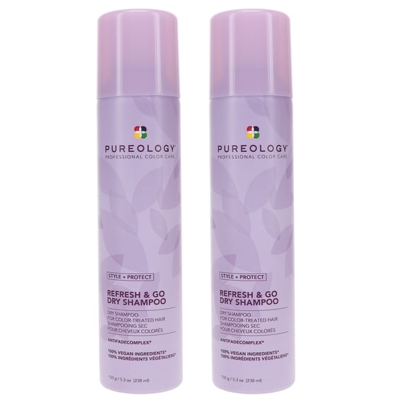 Pureology Style + Protect Refresh & Go Dry Shampoo 5.3 oz 2 Pack