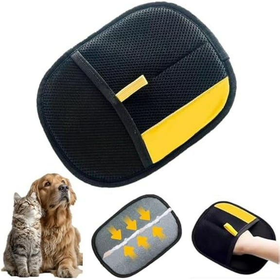 Purepath Hair Removal Glove, Pet Hair Removal Glove for Dogs & Cats, Pure Path Hair Remover Glove for Pet, Electrostatic Pet Hair Gloves for Clothing, Bed, Couch, Carpet, Car Seat