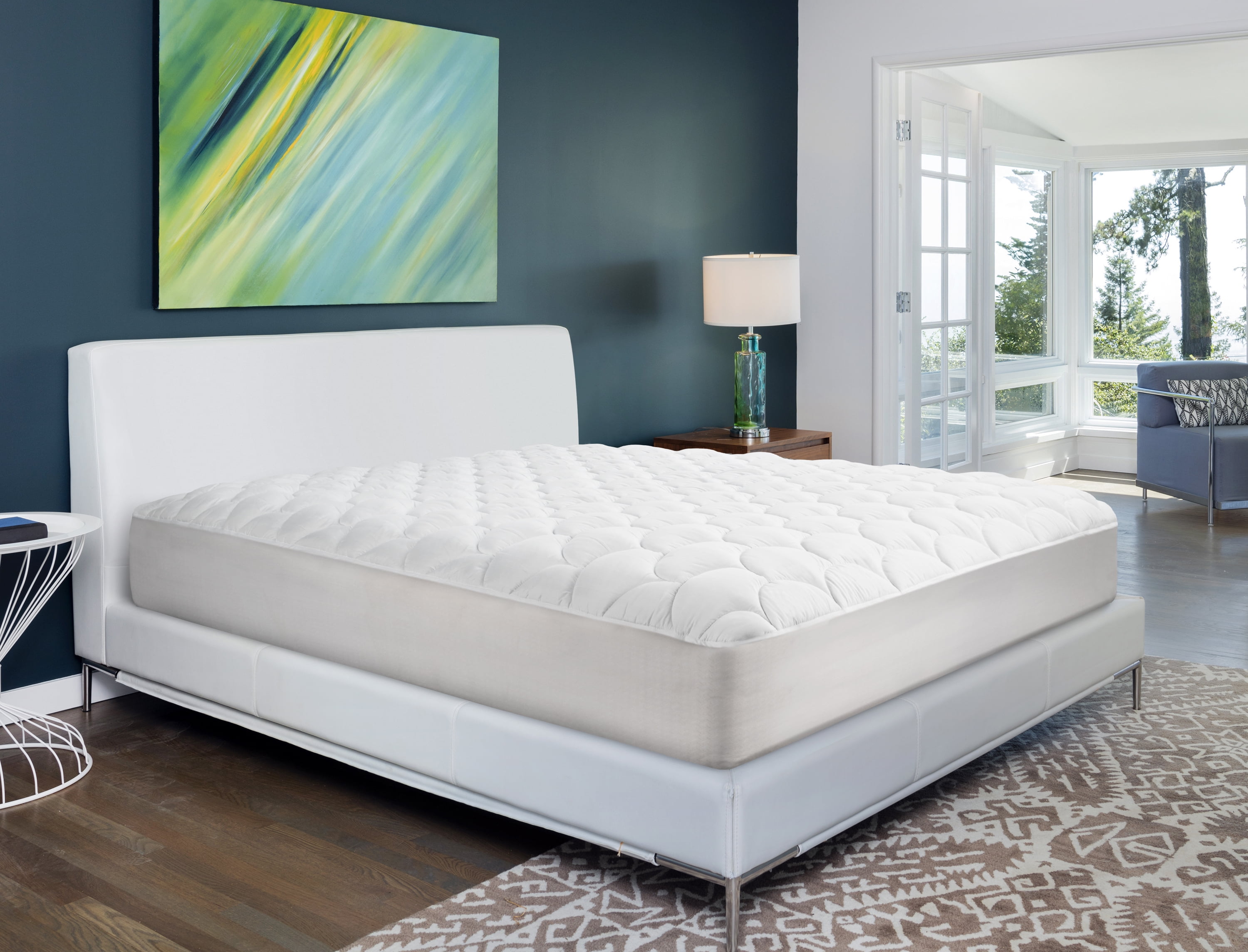 purepedic memory foam mattress pad review