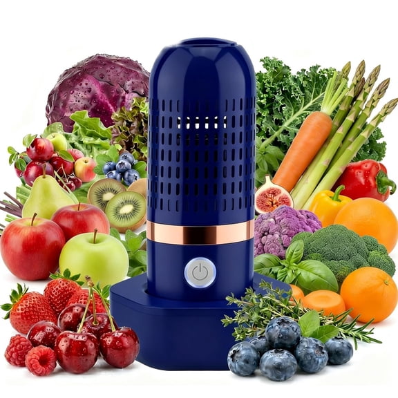 Purepod For Cleaning Produce,Portable Fruit & Vegetable Washing Machine,Water-Activated Technology, Cordless Produce Cleaner, Ipx7 Waterproof Design For Deep Cleaning Fruits and Vegetables