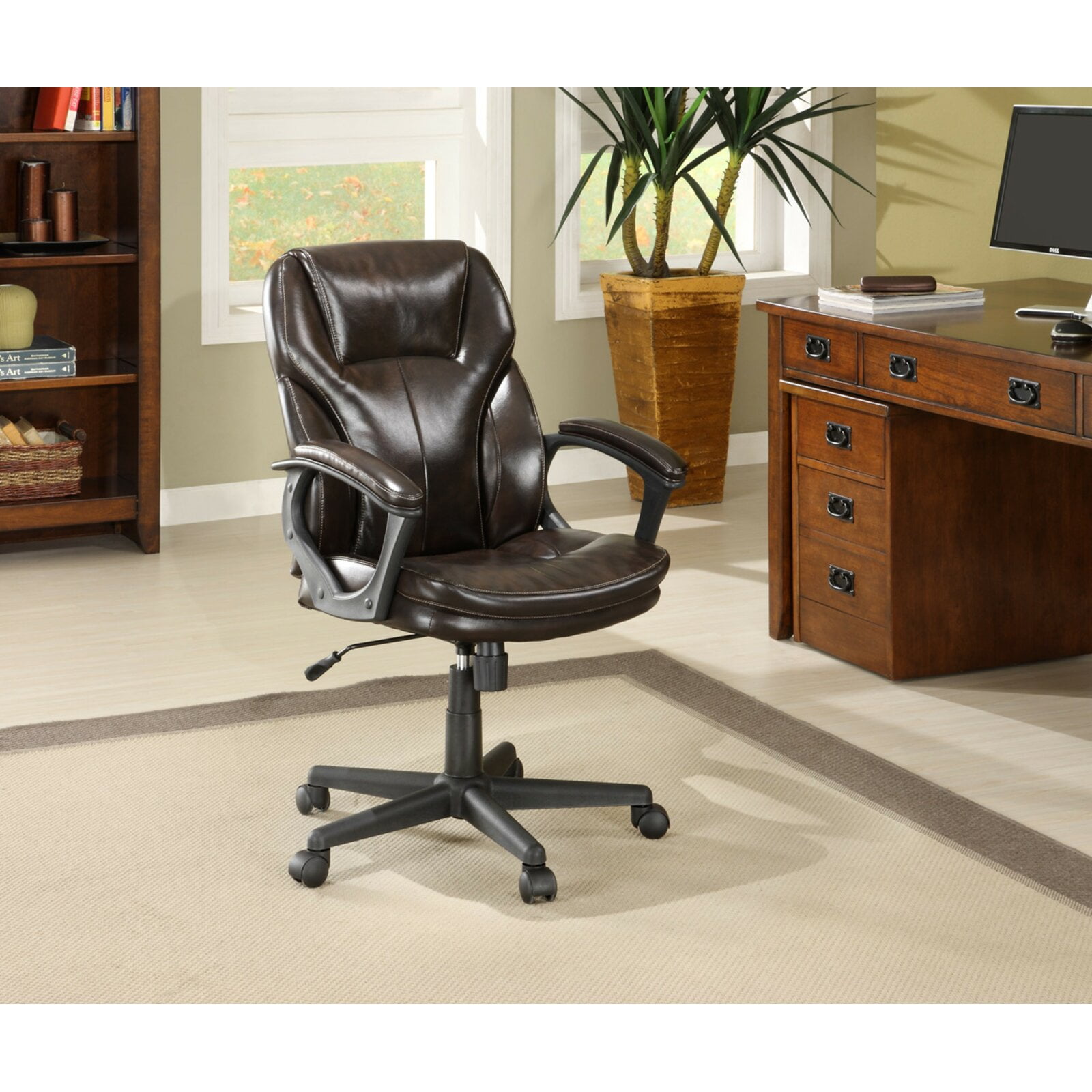 Beautyrest royo big & tall bonded leather executive chair 60003 deals
