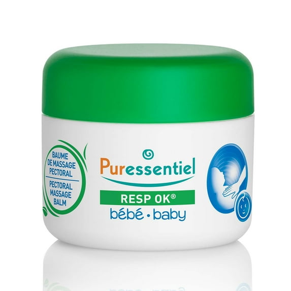 Puressentiel Resp Ok Baby Massage Balm, Natural Baby Products, 1.01 oz