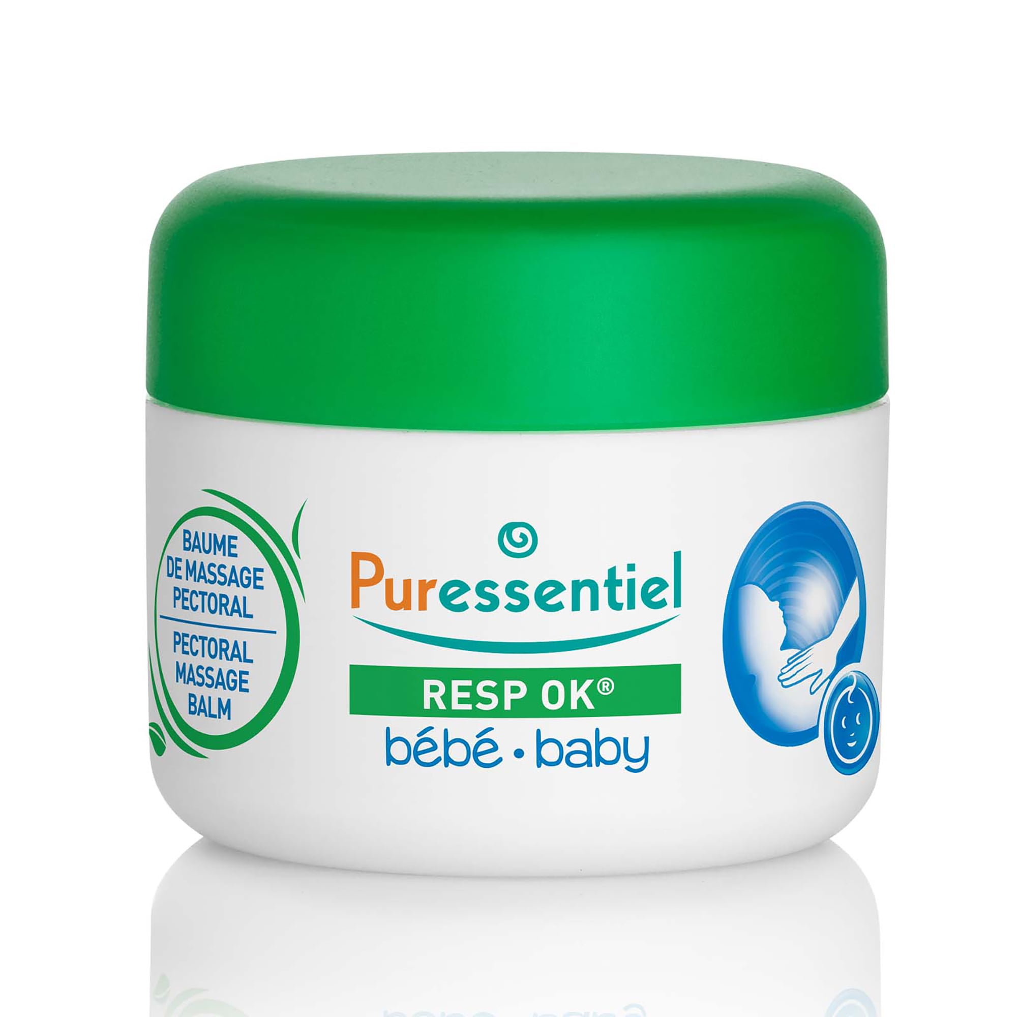 Puressentiel Resp Ok Pectoral Baby Massage Balm for Kids, Ointment, 1.01 oz
