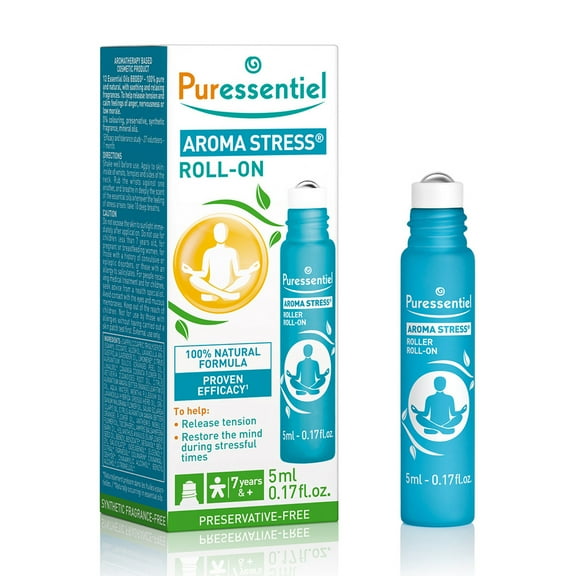 Puressentiel Stress Roll-On, Stress Roller, 0.17 oz