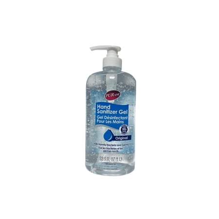 Purest Hand Sanitizer Pump, Alcohol Hand Senitizer, Gel form, 1L