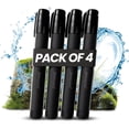 thumbnail image 1 of Purewell Portable Water Filter Straw for Survival, Camping, Hiking and Emergency Use(4pce black), 1 of 6
