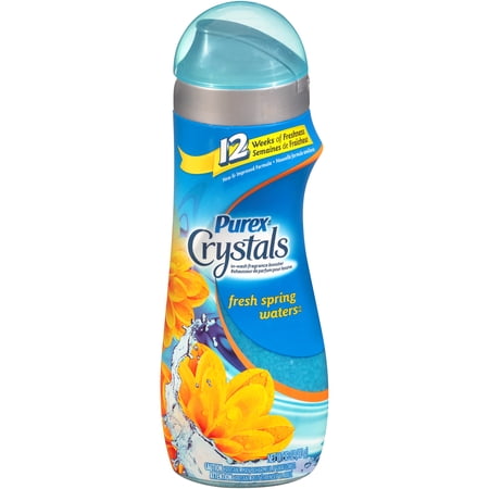 Purex Crystals In-Wash Fragrance Booster, Fresh Spring Waters, 18 Ounce