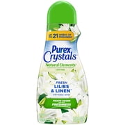 Purex Crystals Laundry Scent Booster Beads, Natural Elements, Fresh Lilies & Linen, 39oz