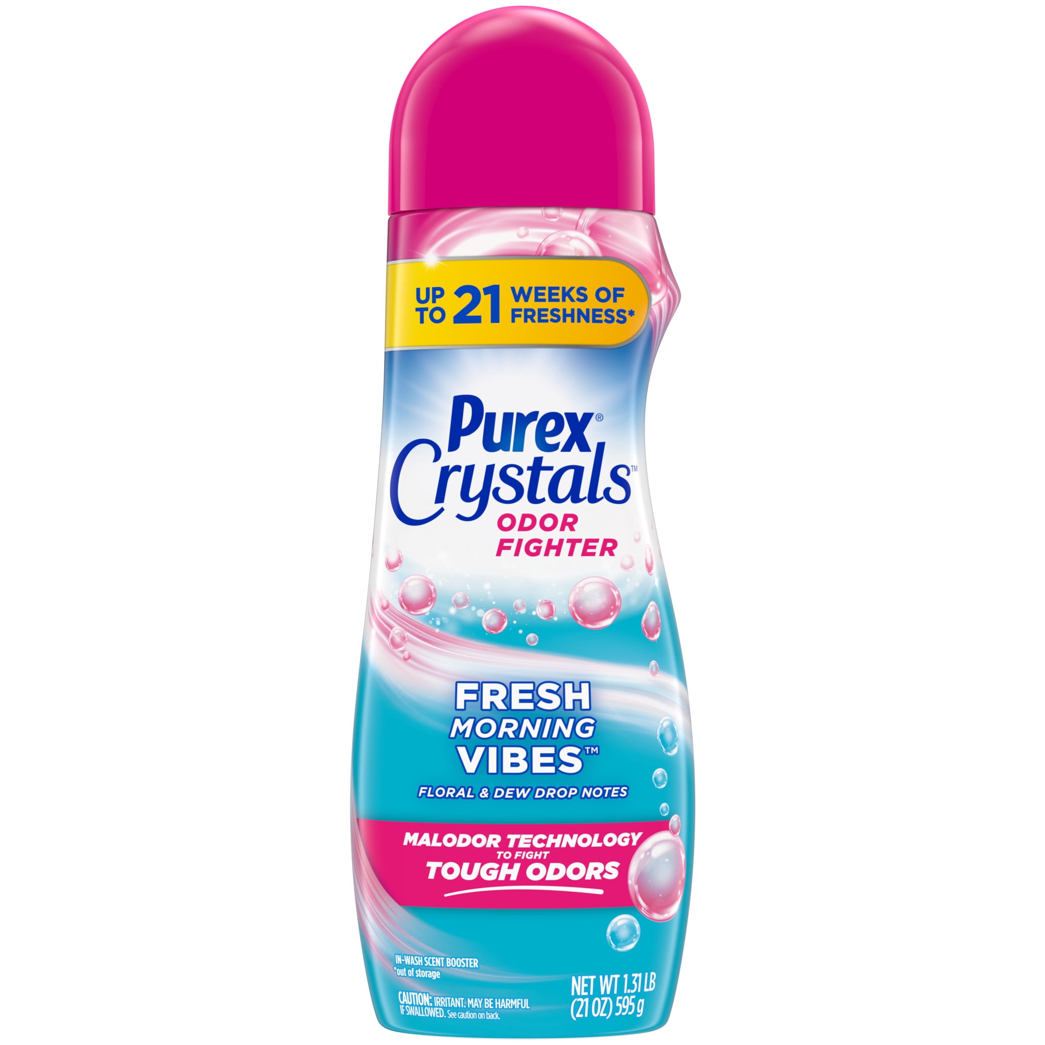 Purex, Crystals Scent Booster, Fresh Morning Vibes, 21oz - Walmart.com
