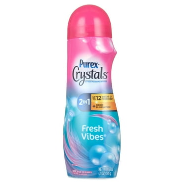 Purex Crystals In-Wash Fragrance and Scent Booster, Fresh Vibes, 21 Ounce