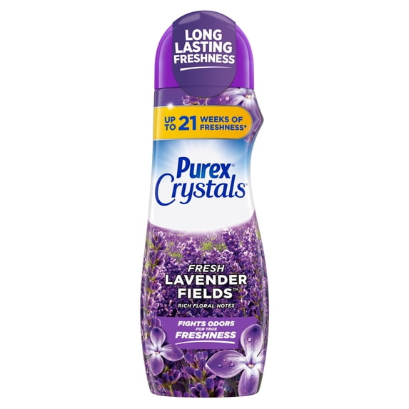 Purex Crystals Scent Booster, Fresh Lavender Fields, 21oz