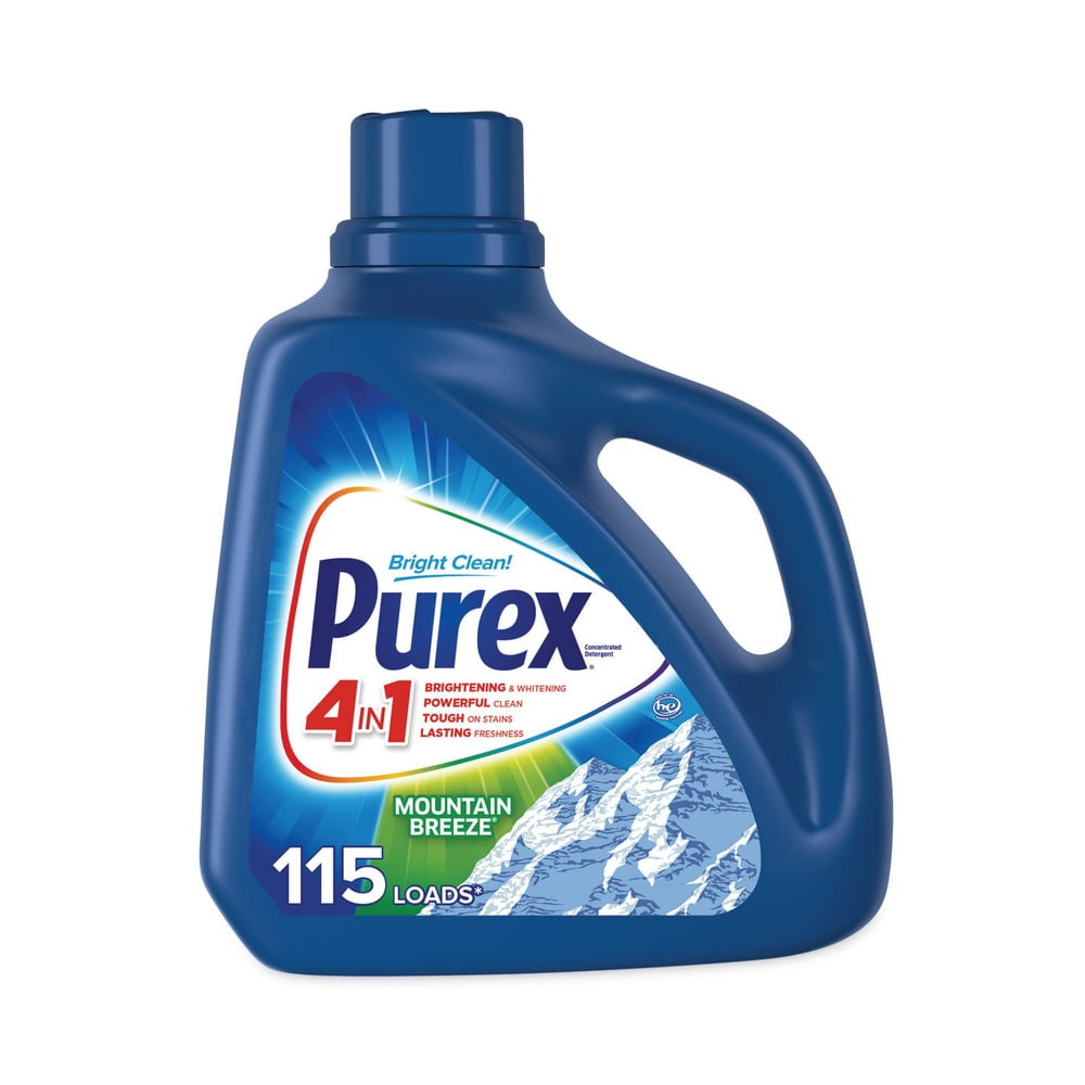 Liquid Laundry Detergent, Mountain Breeze, 150 oz, Bottle Liquid Laundry Detergent, Mountain Breeze, 150 oz, Bottle
