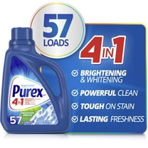 Purex Fresh Mountain Breeze Liquid Laundry Detergent, 75 fl oz, 57 Loads