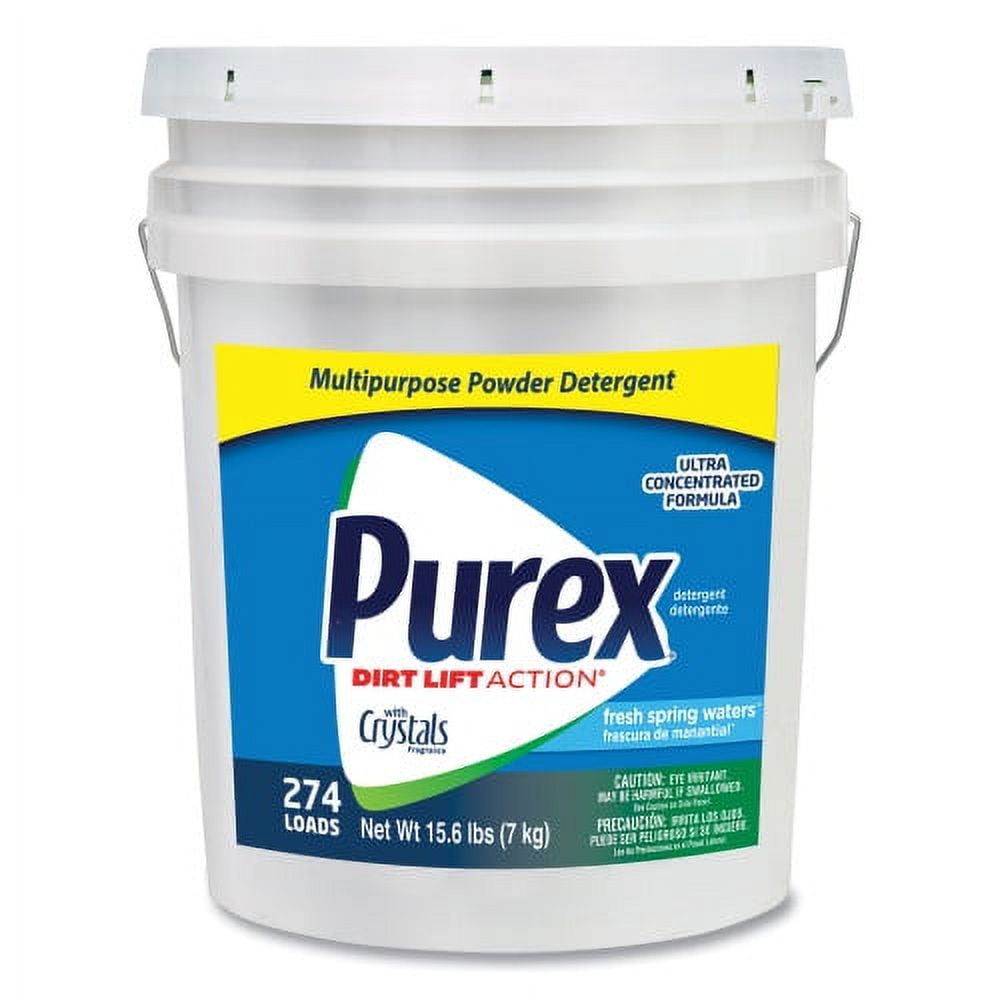 Dry Detergent, Fresh Spring Waters, Powder, 15.6 lb. Pail g Waters Dry Detergent, Fresh Spring Waters, Powder, 15.6 lb. Pail g Waters