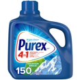 thumbnail image 1 of Purex Mountain Breeze Liquid Laundry Detergent (Pack 1) - 150 Loads, 195fl, 1 of 6