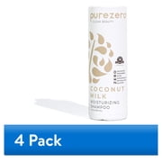4 pack Purezero Coconut Milk Shampoo, 12oz