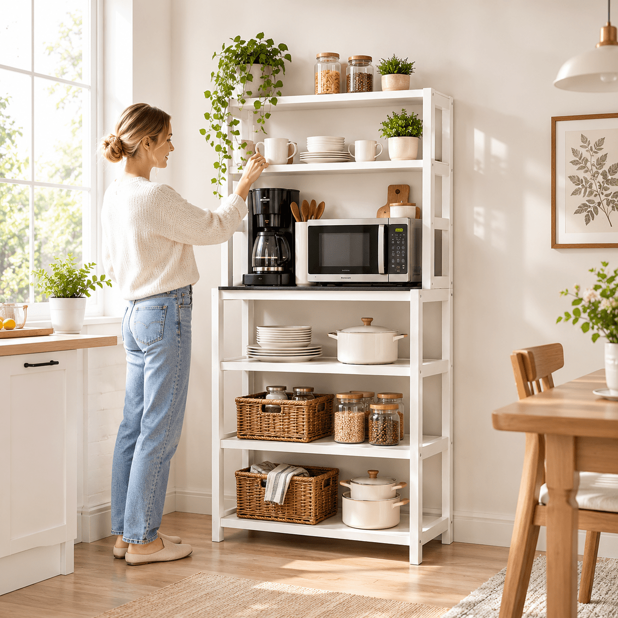 Kitchen Unit Racks Purfeel Home 31.5