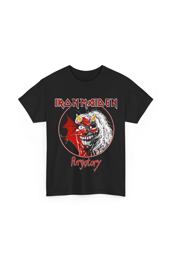 Purgatory Tour Style Tee Vintage Metal Band-Inspired Design Unisex T-shirt