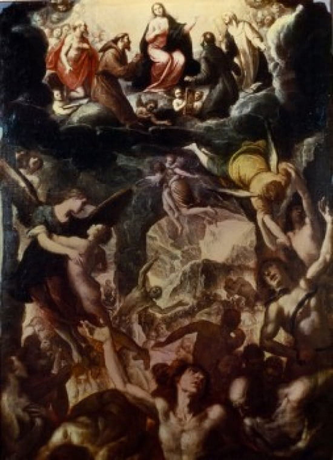 Purgatory by Daniele Crespi (Circa 1590-1630) Canvas Art - Daniele Crespi (18 x 24)