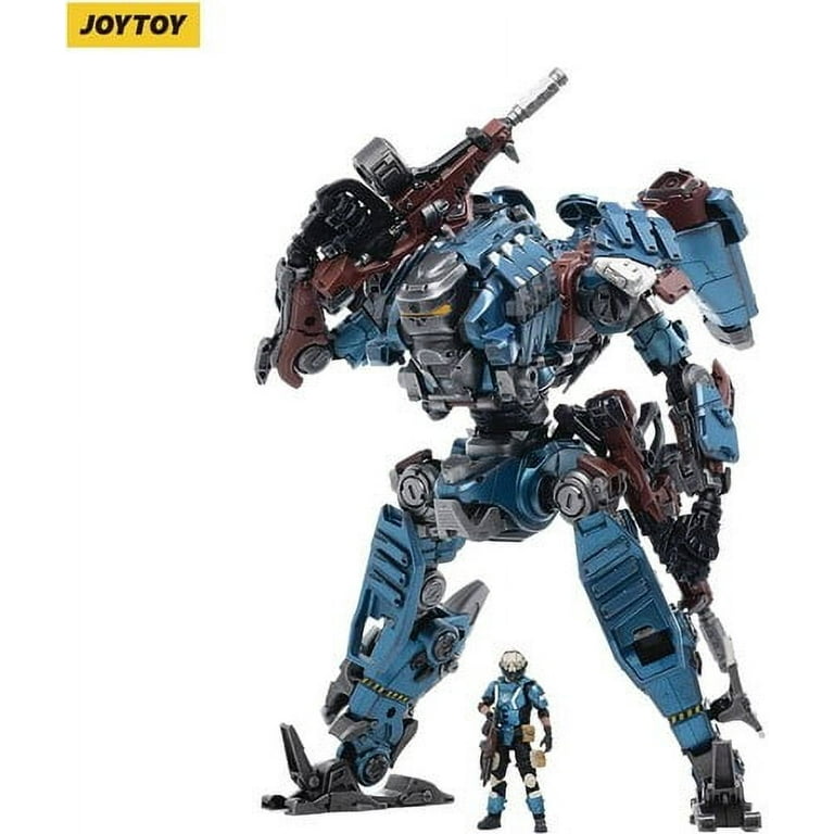 美品　JOYTOY 暗源　PRUGE01 Joy Toy Dark Source Purge 01 Combination Warfare Mecha Blue