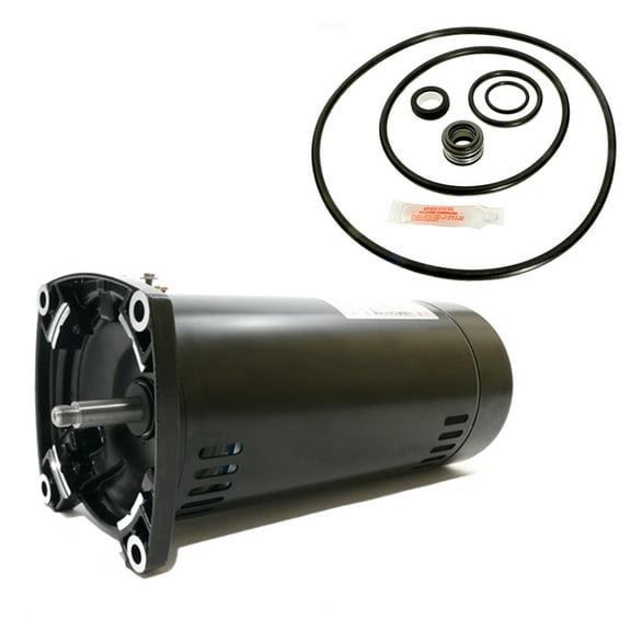 Puri Tech Replacement Motor Kit for Century Electric USQ1152 1 1/2-Horsepower Up-Rated Square Flange